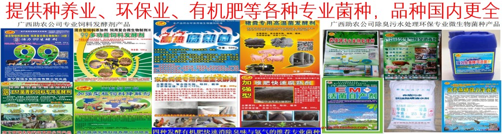提供種養業、環保業、有機肥等各種專業菌種，品種國內更全